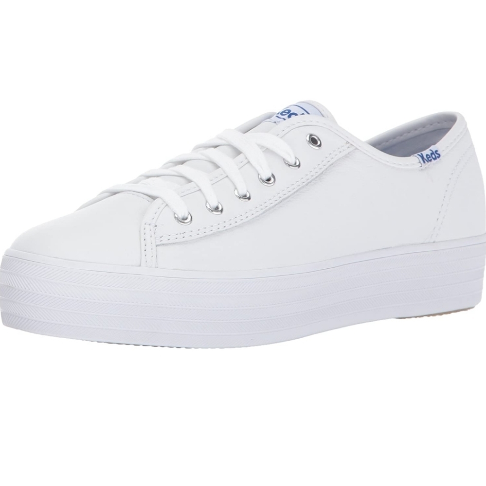 NWOB Keds Women's Triple-Kick Leather Sneaker